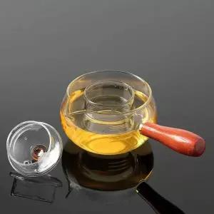 [골드스마일]TBZ 손잡이형 내열유리 티포트 450ml 차내리는주전자 차망
