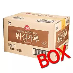 박스/해표튀김가루1kgx10