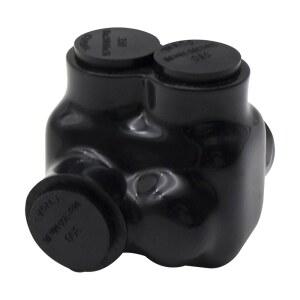 MAKERELE 1PC 1포트 350MCM-6AWG 절연 인라인 스플라이스 커넥터 고전류 응용을 위한 단면 전원 UL 상장 1팩