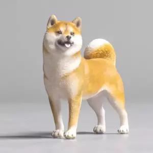 진돗개 데코 피규어 인테리어 장식 강아지 시바견