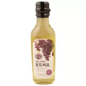 포도씨유.500ml/백설-3개
