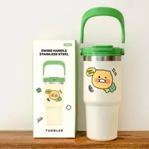 카카오프렌즈 춘식이 스윙 빨대 핸드 텀블러 591ml MS
