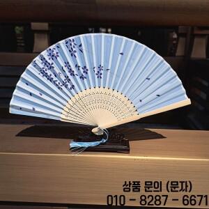 대나무 중국식 일본식 접이식 부채 화려한 태슬 우아한 여성용 빈티지 스타일 천