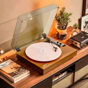 전축 레코드 플레이어 블루투스 레코드플레이어 레트로 장식품 업그레이드형 lp