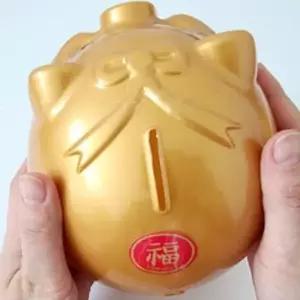 황금 돼지저금통 동전 모금함 플라스틱 저금통 대형 개업선물
