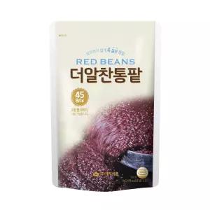 [화과방] 더알찬통팥45 1kg / 8~9인분 대두식품 팥 빙수재료 팥빙수 간식 디저트 파우치