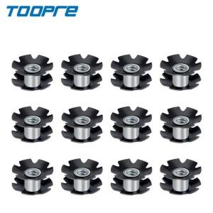 TOOPRE 자전거 헤드셋 교수형 코어 MTB 마운트 고정 볼트 스타 너트 확장 28.6 수도꼭지 포크 플라워 하트