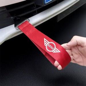 차량용 선정리 새로운 나일론 자동차 견인 스트랩 트레일러 로프 BMW 미니 쿠퍼 컨트리맨 R50 R53 R56 R60 F55 F56 F57 장식용
