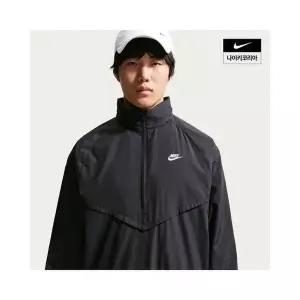 [나이키]윈드러너 남성 경량 하프집 재킷 IF3391-010 IF3391-010