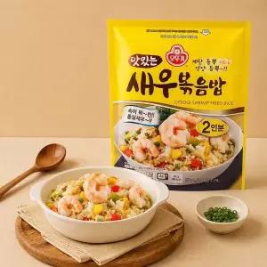 [오뚜기][G] 오뚜기 맛있는 새우볶음밥 450g 2개