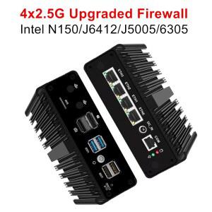 토프톤 신형 인텔 방화벽 6305 J6412 I2 J5005 컴퓨터 4X2 5G N150