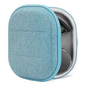 스컬캔디 리프 2 AKG Y500 Y50BT 소니 MDR-ZX110 케이블 수납이 가능한 하드 쉘 여행용 휴대용 가방(블루)과 호환되는 지크리아 쉴드 헤드폰 케이스