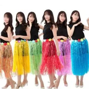 [라일리여성의류] Rly 하와이안 하와이 훌라 스커트 무대 파티 훌라 스