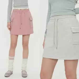 [라일리여성의류] Rly 여성 트레이닝 카고 스커트 밴딩 추리닝 치마 4