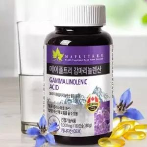 대용량 감마리놀렌산 달맞이꽃 유 보라지 오일 여성 혈행 건강 영양제 180캡슐