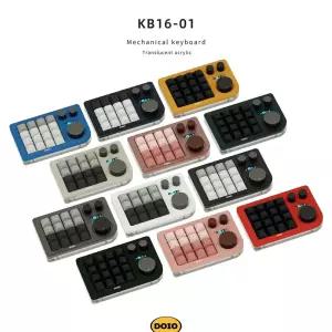 블루투스 키패드 16키 doio 원핸드 게이밍 키보드 핫스왑 매크로