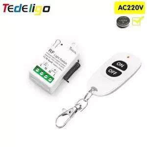 무선 리모컨 스위치 43hz 110V 220V 1CH 제어 릴레이 리시버 LED 조명용 ON OFF 단추 송신기