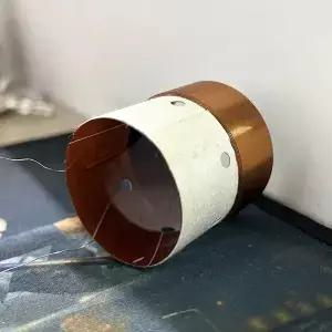 38mm 베이스 보이스 코일 KSV 우퍼 사운드 드라이브 스피커 수리 부품 4층 와이어 38코어 혼 4옴