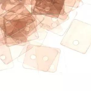 100Pcs 13*18*0.12/18*22*0.12mm TO220 운모 절연 패드 단열 실리콘 시트