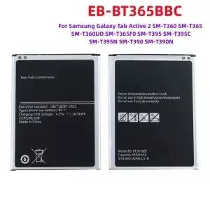 삼성 탭 액티브 T365 T360 SMT360 EBBT365BBE EBBT365BBC 4450mAh용 교체 태블릿 배터리