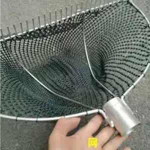 두꺼운 철제 조개 및 달팽이 수확망 심층 조사용 조개류 채집 도구 가을 겨울 미끼 낚시 장비