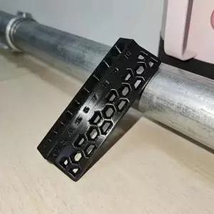 안전한 15mm 10홀 드릴 비트 가이드 견고하게 고정된 미끄럼 방지 홀더 정확한 드릴링 지그 PVC 파이프