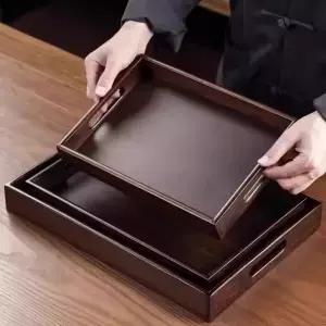 산 대나무 트레이 차 다도용품 레스토랑 커피 보관