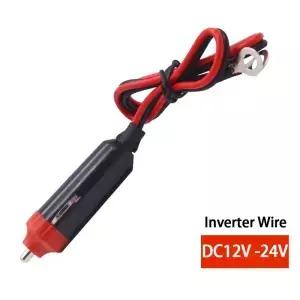 자동차 전원 공급 인버터 와이어 12V 편리한 남성 플러그 50cm 길이 라이터 케이블 소켓