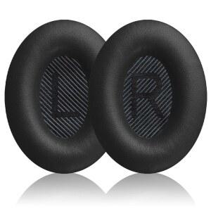 BOSE QUIETCOMFORT 35 및 II용 이어패드 교체용 쿠션 QC35 / QC35II 25 15 QC2 AE2I AE2W 사운드 링크 트루 블랙