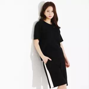 남자여름바지 루즈핏 5부반바지 남녀공용 한줄
