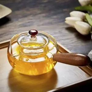 로하티마실 내열유리 차포트 450ml 유리다관 티포트 티주전자