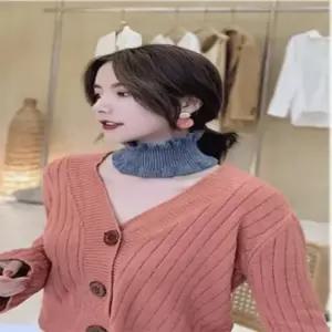 목티 목폴라 페이크 목폴라니트 스포츠헤어밴드