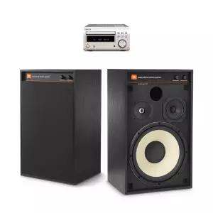 데논 RCD-M41 + JBL 4312G 미니 하이파이 오디오 세트