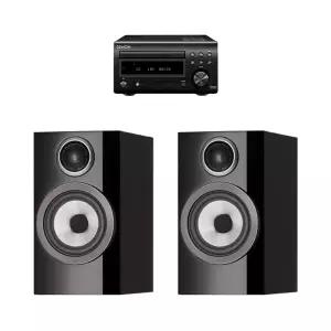 데논 RCD-M41 + BW 706 S3 미니 하이파이 오디오 세트