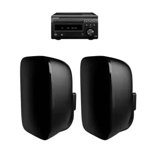 데논 RCD-M41 + BW AM-1 미니 하이파이 오디오 세트
