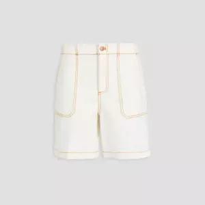 [TORY BURCH] 토리버치 여성 하이라이즈 데님 반바지 136753 (TB272LB20)