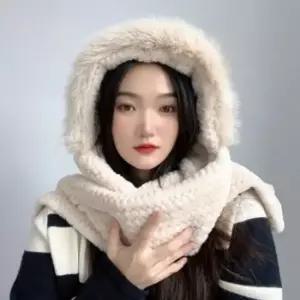 일체형목도리 코지데잇후드머플러후드목도리귀달이모자 일체형목도리 후디목도리