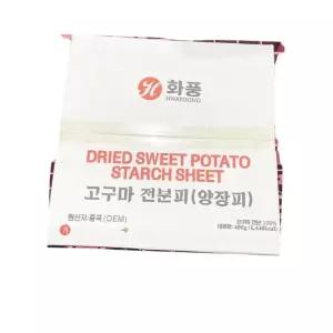 업소용 중화요리 화풍 양장피 고구마 전분피 400g 식자재 마라탕 훠궈 재료 넓은당면 고구마전분피