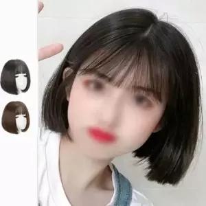 키밍 데일리 단발 가발 30CM 통가발 패션 볼륨 2컬러 단발