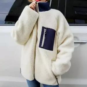 여자자켓 양면 양털 자켓 후리스 집업점퍼 여성아우터 패션룩