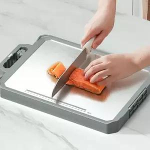 양면도마 다용도 주방 양면 도마 스텐 316 칼갈이 강판 포함