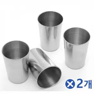 전용케이스 스텐 캠핑컵 170ml 4px2개 업소용컵 여름