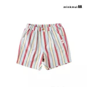 밍크뮤 mink mui RD 레인보우멀티스트라이프팬츠 3631541204 36315-412-04 출산백일돌선물 36315-412-04-BO