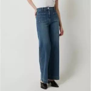 시슬리 앞포켓 와이드 데님 바지SADP37531