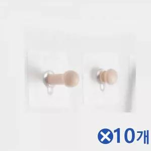 부착고정형 벽걸이 후크 2p x10개