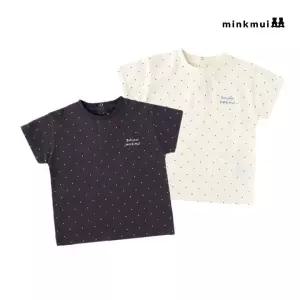 밍크뮤 mink mui IV 미니도트티셔츠 3631433210 36314-332-10 11 출산백일돌선물 36314-332-1011-BON 10663