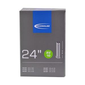 Schwalbe SV9 AV10 24 인치 자전거 튜브 ''도로 휠 의자 초경량 내부 SV/AV 밸브 부품
