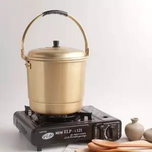 국산 들통 행주삶는냄비 양은찜통 들통찜기 대형 대용 들통