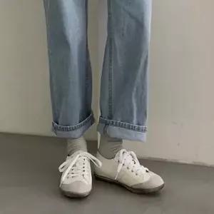 여성 2컬러 로우컷 캐주얼 모던 캔버스화 스니커즈화-WFNDWO7
