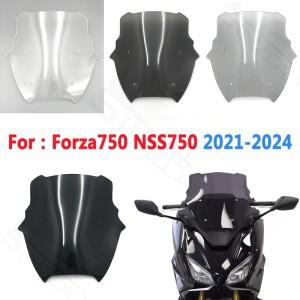 HONDA FORZA750 Forza 750 NSS750 NSS  오토바이 스포츠 앞 유리 윈드 스크린 디플렉터 블랙